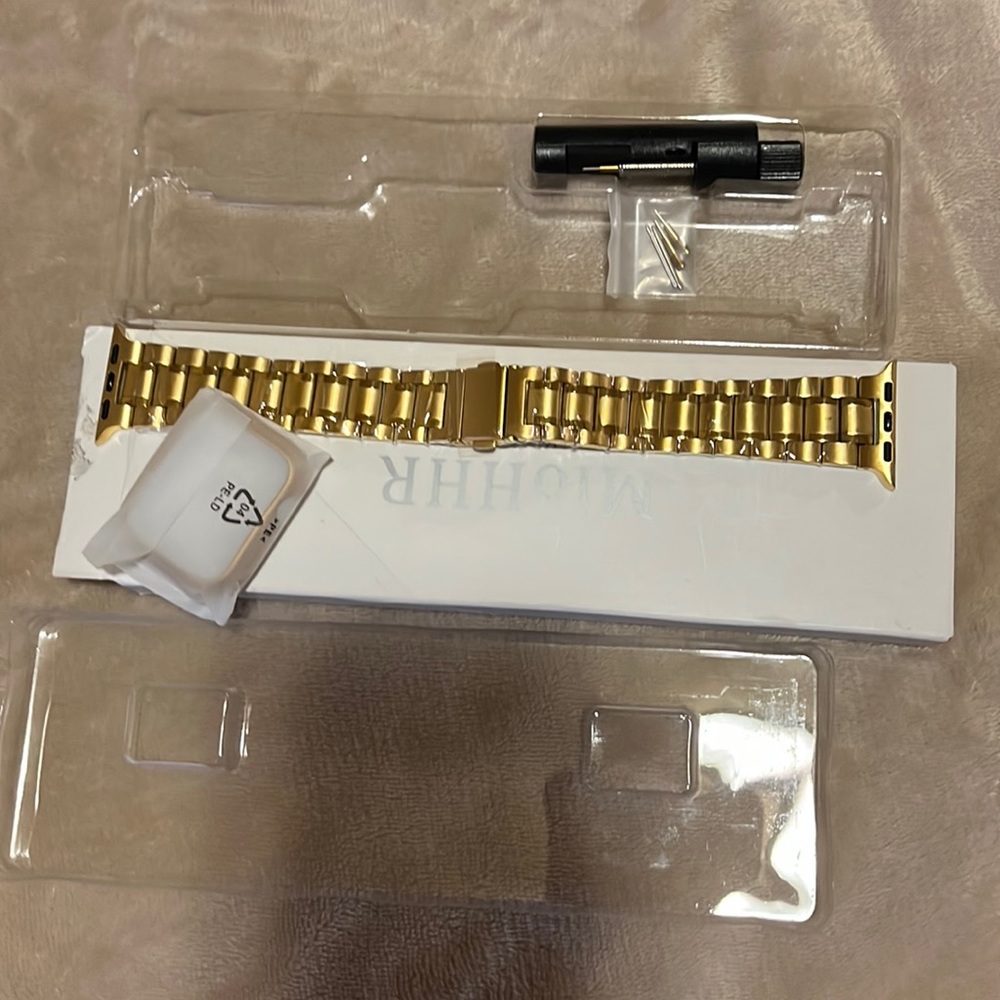 Gold Smartwatch Band